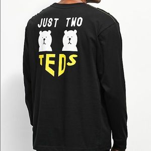 Teddy Fresh Two Teds LS Black Top